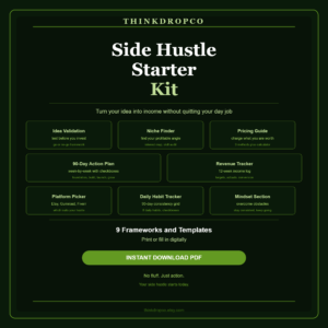 side hustle starter kit